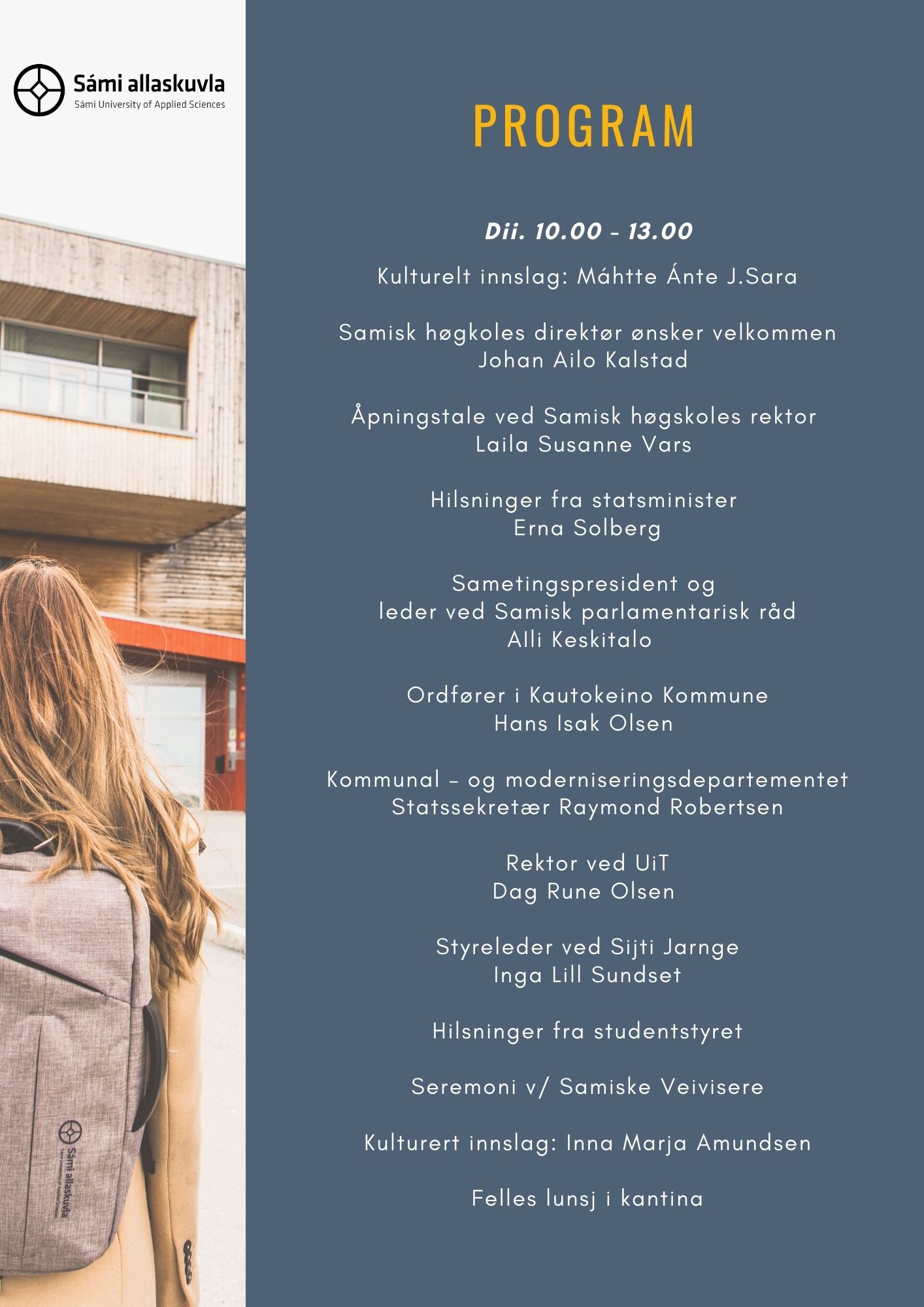 Offisiell åpningsseremoni for studieåret 21/22