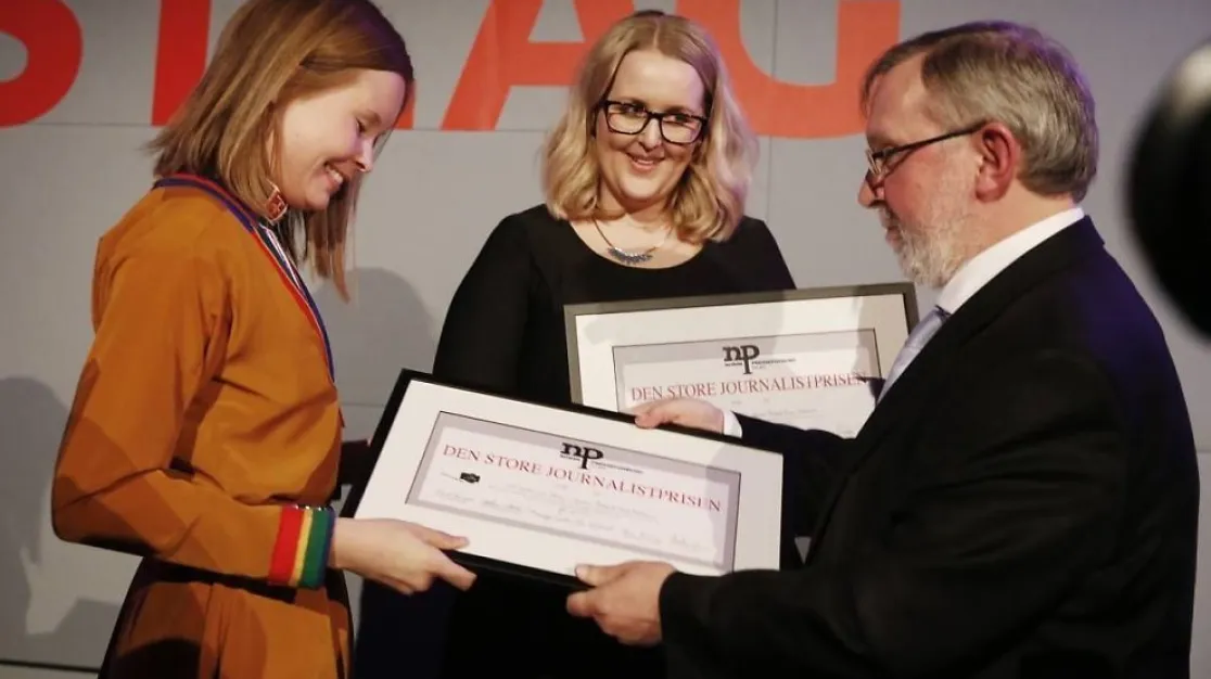 Bilde av Maria Mikkelsen, Synnøve Åsebø og Harald Stanghelle 