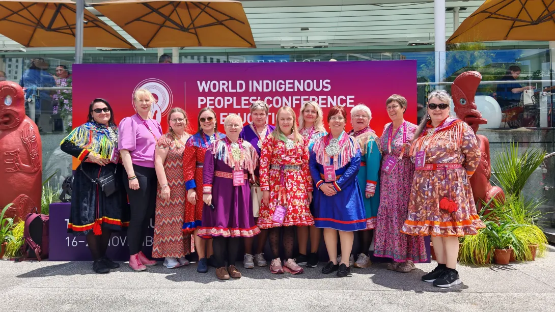 Sámi delegašuvdna Aucklandas